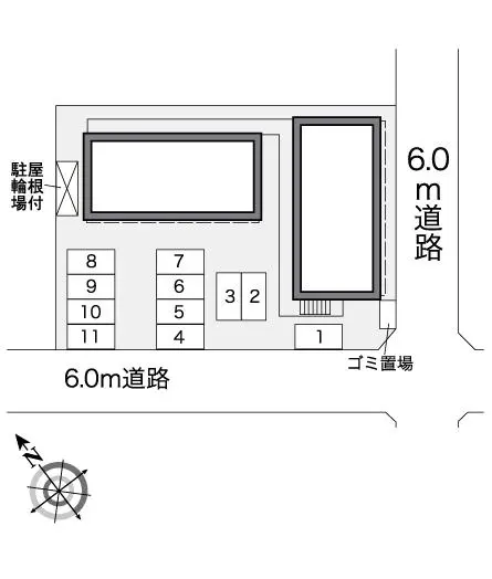 静岡市清水区西久保 月極駐車場